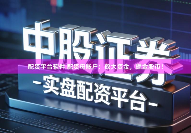 配资平台软件 配资母账户：放大资金，掘金股市！