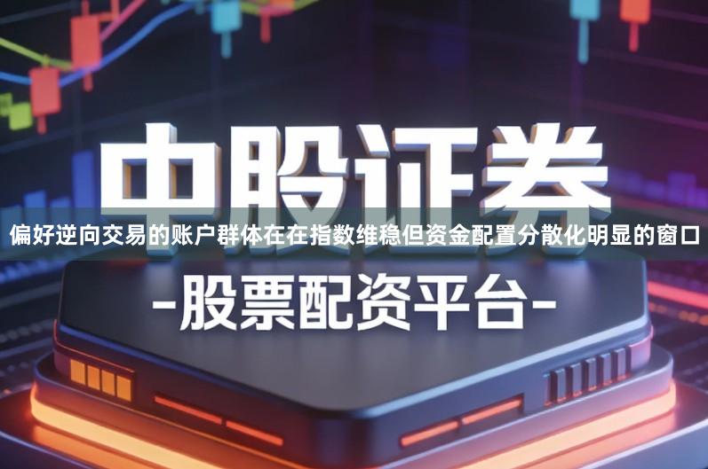 偏好逆向交易的账户群体在在指数维稳但资金配置分散化明显的窗口