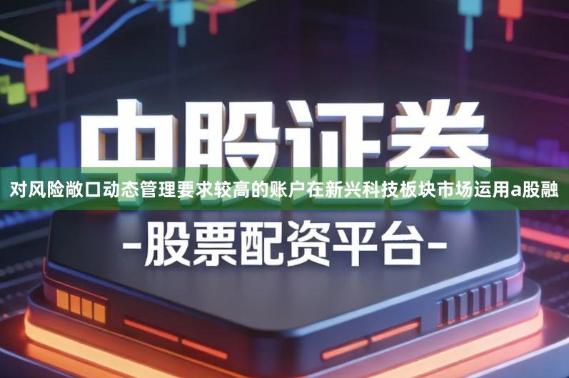 对风险敞口动态管理要求较高的账户在新兴科技板块市场运用a股融