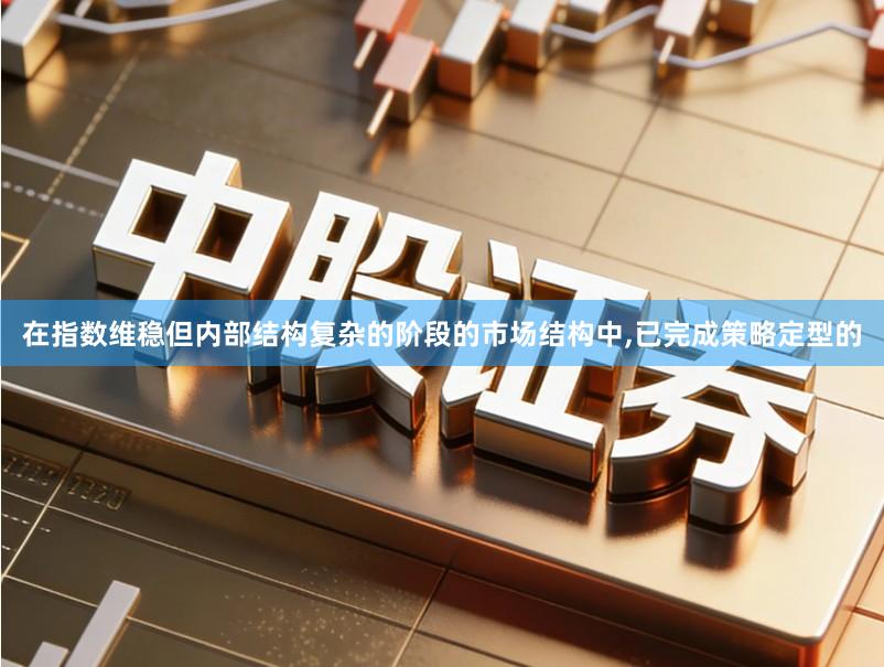 在指数维稳但内部结构复杂的阶段的市场结构中,已完成策略定型的